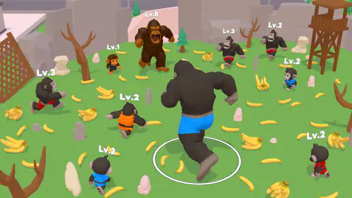 猿の戦い：ジャングルの覇者 screenshot