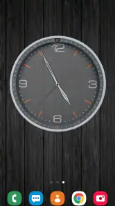 省エネアナログ時計ライブ壁紙 screenshot