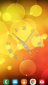 省エネアナログ時計ライブ壁紙 screenshot