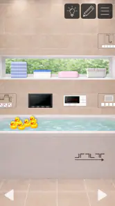 脱出ゲーム バスルーム ~極限密室と水の謎解き~ screenshot