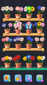 花マッチ - Blossom Sort · 3 マッチパズル screenshot