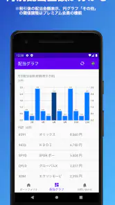 配当管理 screenshot