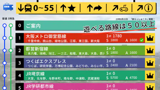 鉄らっしゅ！２ -君は鉄道指令員- screenshot