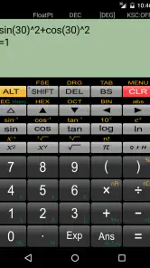 関数電卓 Panecal Plus screenshot