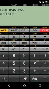 関数電卓 Panecal Plus screenshot