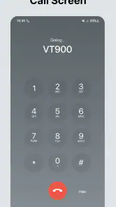 電話 - ダイヤラーと通話画面 screenshot