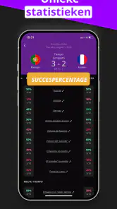 180Score Voetbalvoorspellingen screenshot