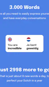 3000 Most Common Dutch Words screenshot
