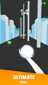 3D Ball Catch Up - Racing Ball screenshot