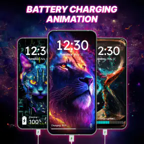 3D Battery Charging Animation screenshot