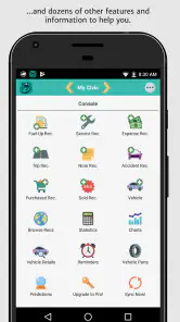 aCar - Car Management, Mileage screenshot
