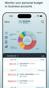 Account Book - Money Manager screenshot
