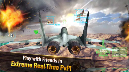 Ace Fighter: luchtgevechten screenshot