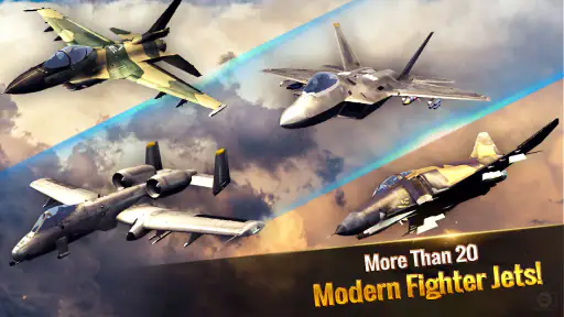 Ace Fighter: luchtgevechten screenshot