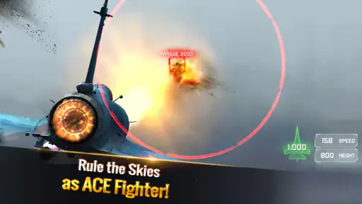 Ace Fighter: luchtgevechten screenshot