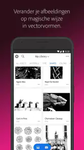 Adobe Capture: tool voor Ps,Ai screenshot