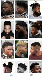 African men hair style screenshot