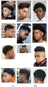 African men hair style screenshot