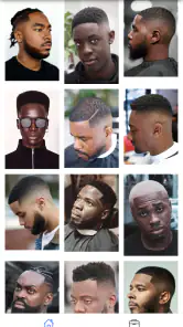 African men hair style screenshot