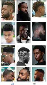 African men hair style screenshot