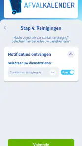 Afvalkalender screenshot