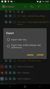 AFWall+ (Donate) screenshot