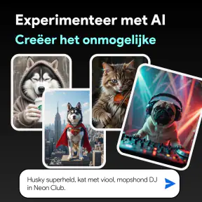 AI-afbeeldingsgenerator screenshot
