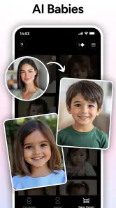 AI Baby Generator - TinyFaces screenshot