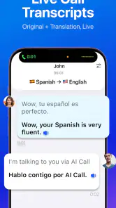 AI Call: Phone Call Translator screenshot