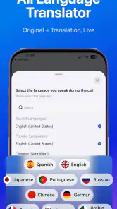 AI Call: Phone Call Translator screenshot