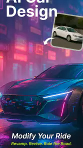 AI Car Designer Modify & Tune screenshot
