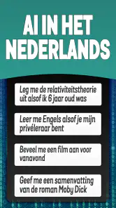 AI-chat In Het Nederlands screenshot
