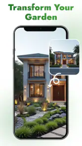 AI Garden Design Landscape Art screenshot