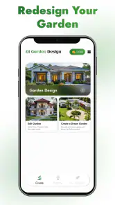 AI Garden Design Landscape Art screenshot