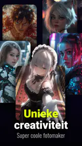 AI-kunstgenerator en AI-Video screenshot