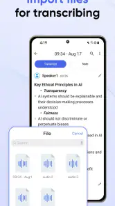AI Notes & Transcribe Memo screenshot