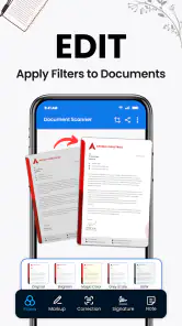 AI-scanner, scandocument screenshot