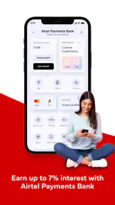 Airtel Thanks: Recharge & Bank screenshot