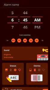 Alarm Clock: wekker app, klok screenshot
