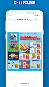 ALDI België screenshot