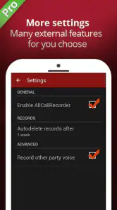 All Call Recorder screenshot