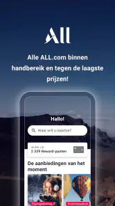 ALL.com - Reservering hotels screenshot