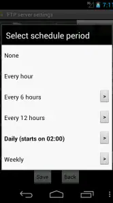 AndFTPPro screenshot