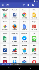 AppMgr Pro III (App 2 SD) screenshot