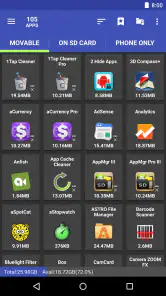 AppMgr Pro III (App 2 SD) screenshot