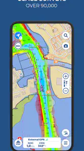 Aqua Map Boating screenshot