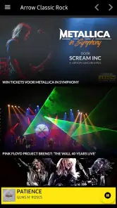Arrow Classic Rock screenshot