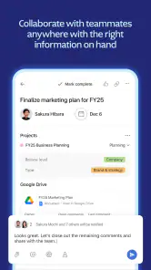 Asana screenshot