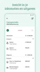 ASN Bank screenshot
