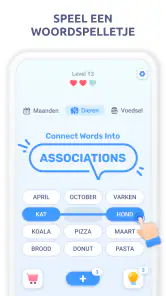 Associations: Woordspelletjes screenshot
